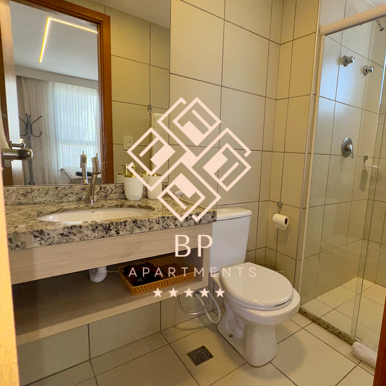 Loft em Ponta Negra com piscina e vista para o mar