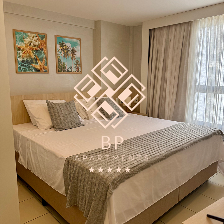 Loft em Ponta Negra com Vista para o Mar
