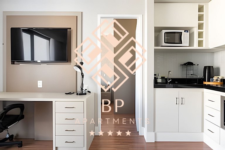 Flat moderno em Moema perto do Metrô e Aeroporto