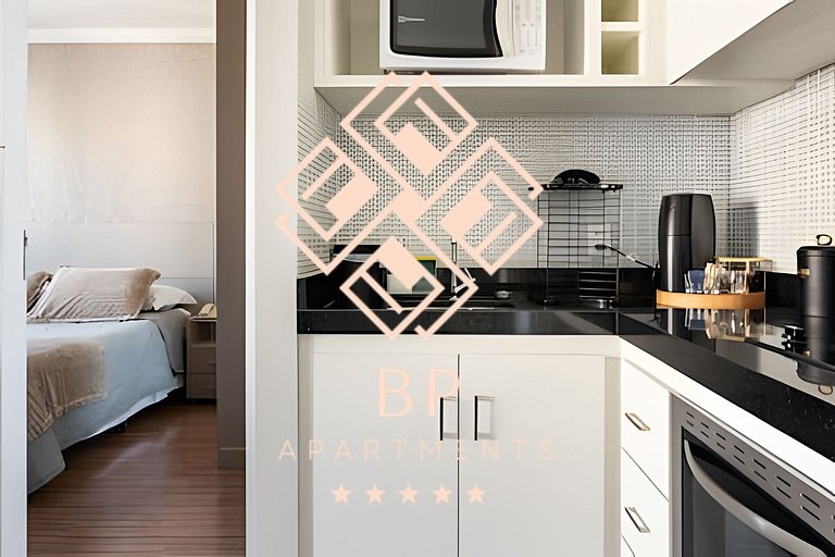 Flat moderno em Moema perto do Metrô e Aeroporto