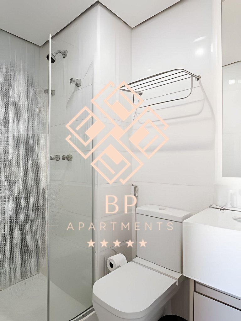 Flat moderno em Moema perto do Metrô e Aeroporto