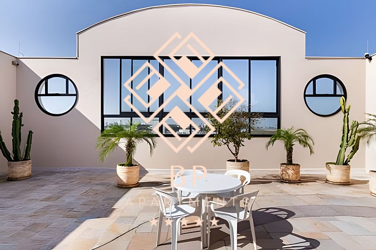 Flat moderno em Moema perto do Metrô e Aeroporto