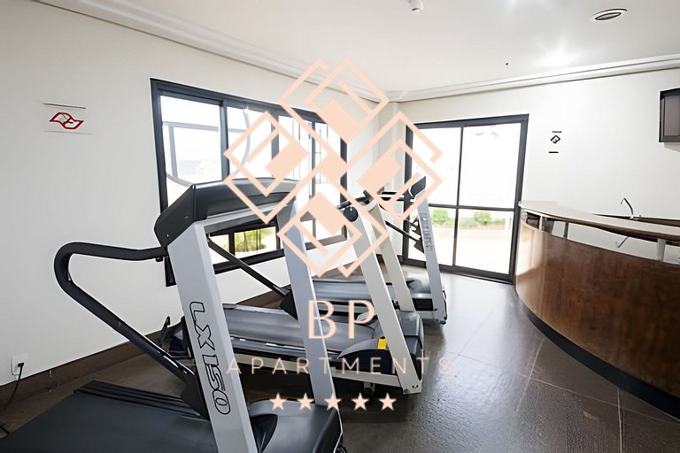 Flat moderno em Moema perto do Metrô e Aeroporto