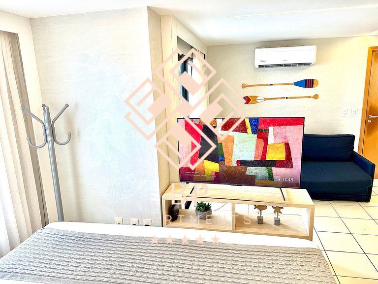 Loft em Ponta Negra com piscina e vista para o mar