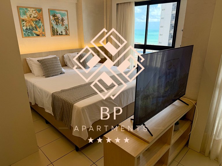 Loft em Ponta Negra com piscina e vista para o mar