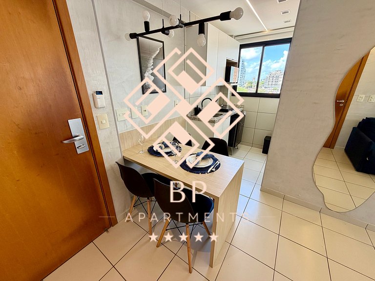 Loft em Ponta Negra com piscina e vista para o mar