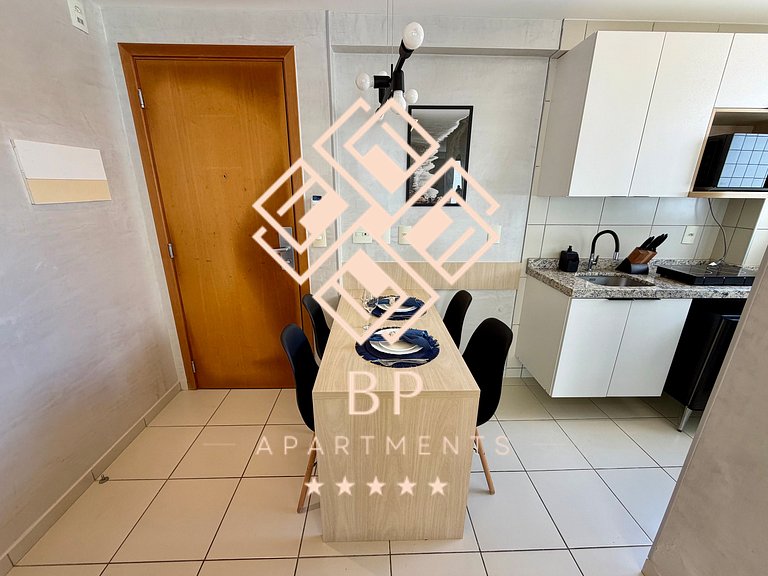 Loft em Ponta Negra com piscina e vista para o mar