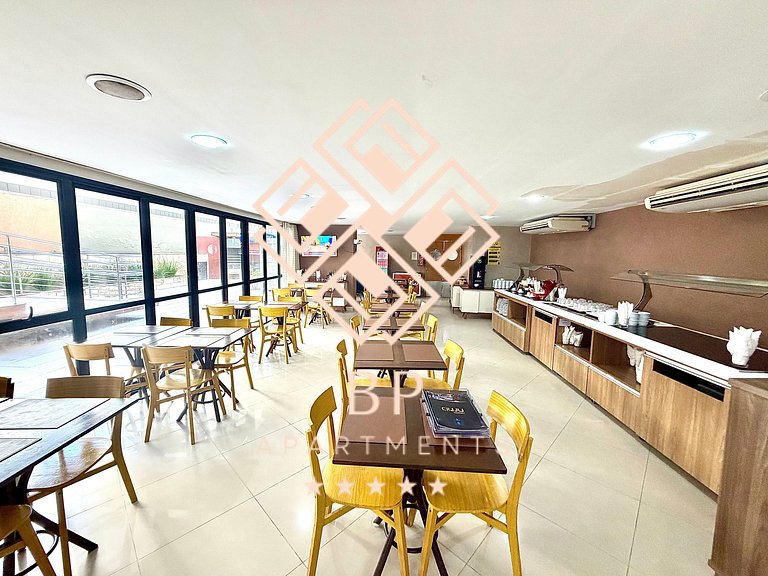 Loft em Ponta Negra com piscina e vista para o mar