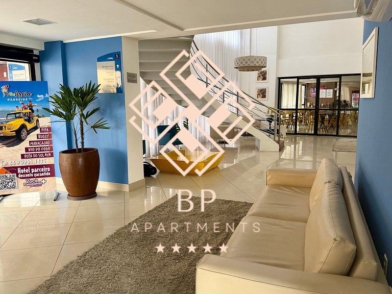 Loft em Ponta Negra com piscina e vista para o mar