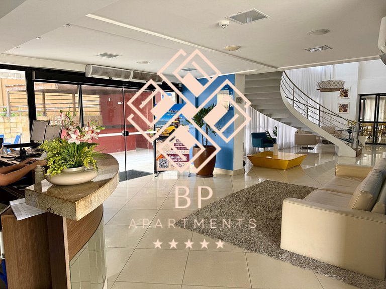 Loft em Ponta Negra com piscina e vista para o mar